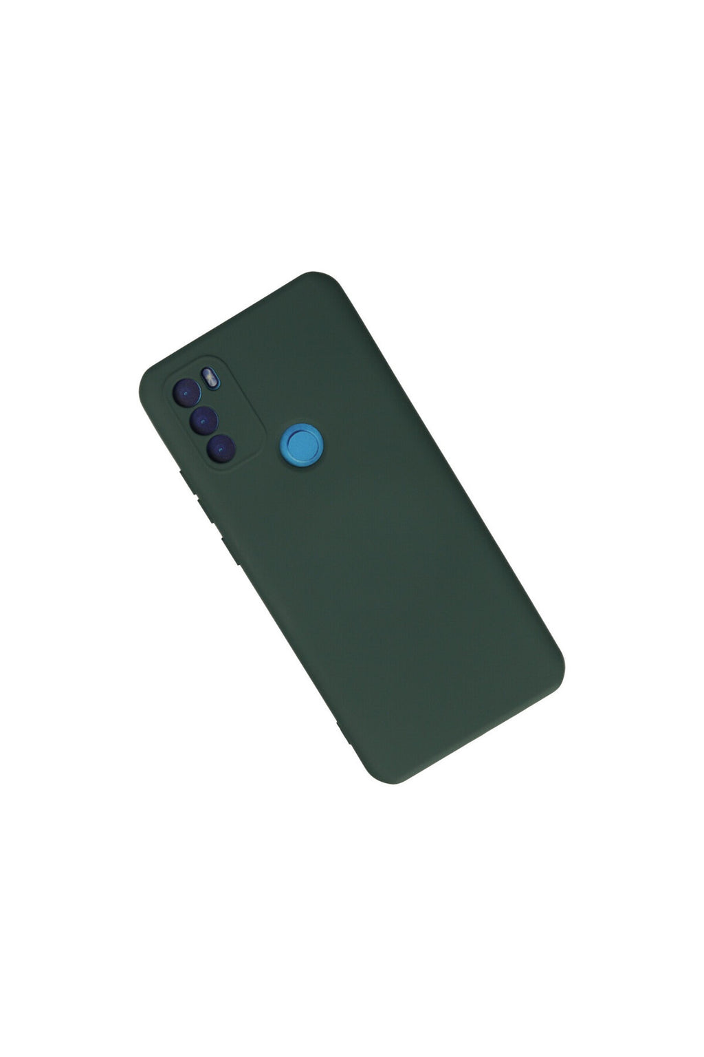 General Mobile GM 21 Plus Kılıf Nano içi Kadife Silikon - Koyu Yeşil