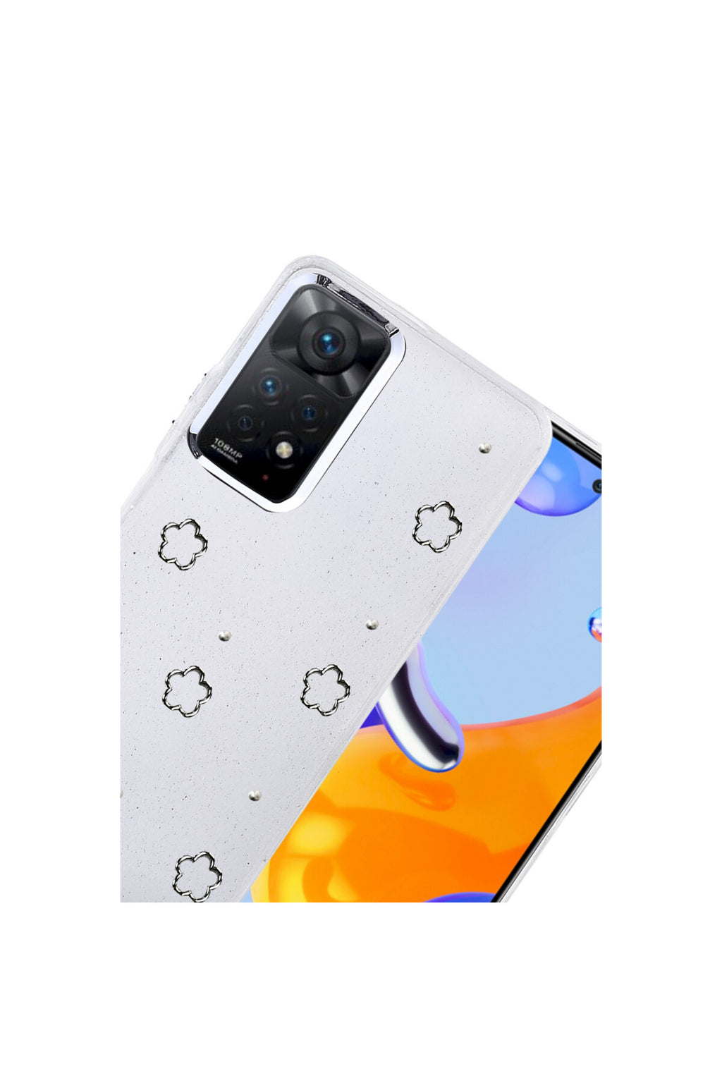 Xiaomi Redmi Note 11 Pro Uyumlu Fiyonk Desenli Kapak - Desen 2