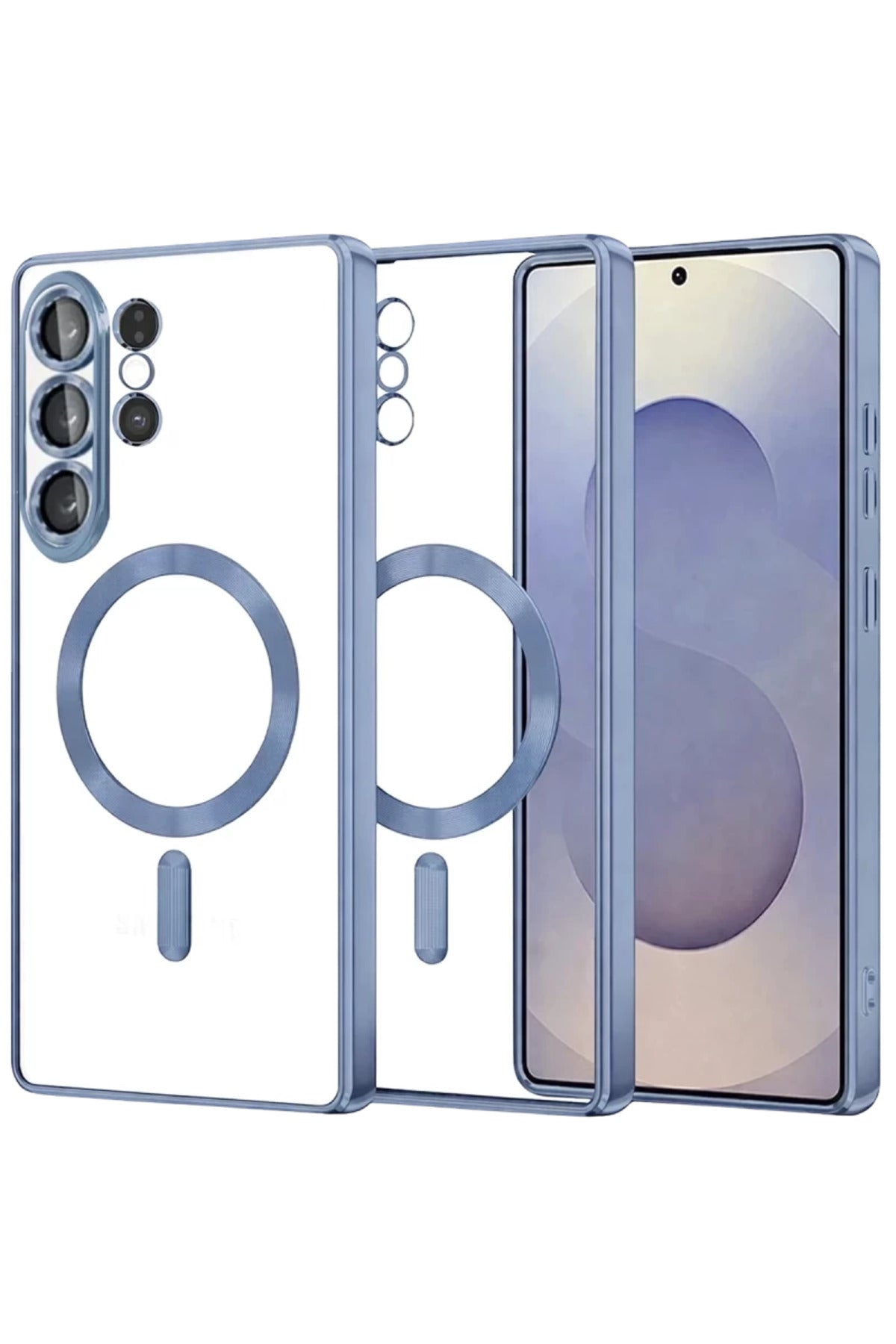 Samsung Galaxy S26 Ultra Uyumlu Kross Magneticsafe Kapak - Sierra Blue