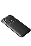 Samsung Galaxy A11 Uyumlu Kılıf Auto Focus Karbon Kapak - Siyah