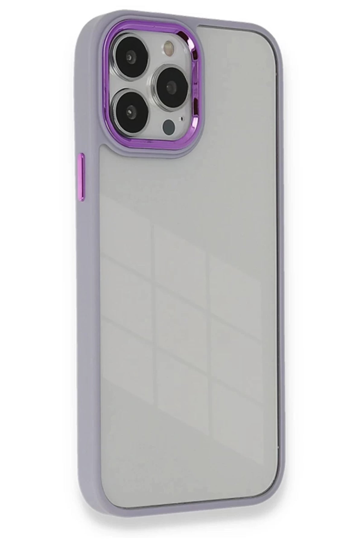 Apple iPhone 14 Pro Uyumlu Kılıf Dora Kapak - Lila