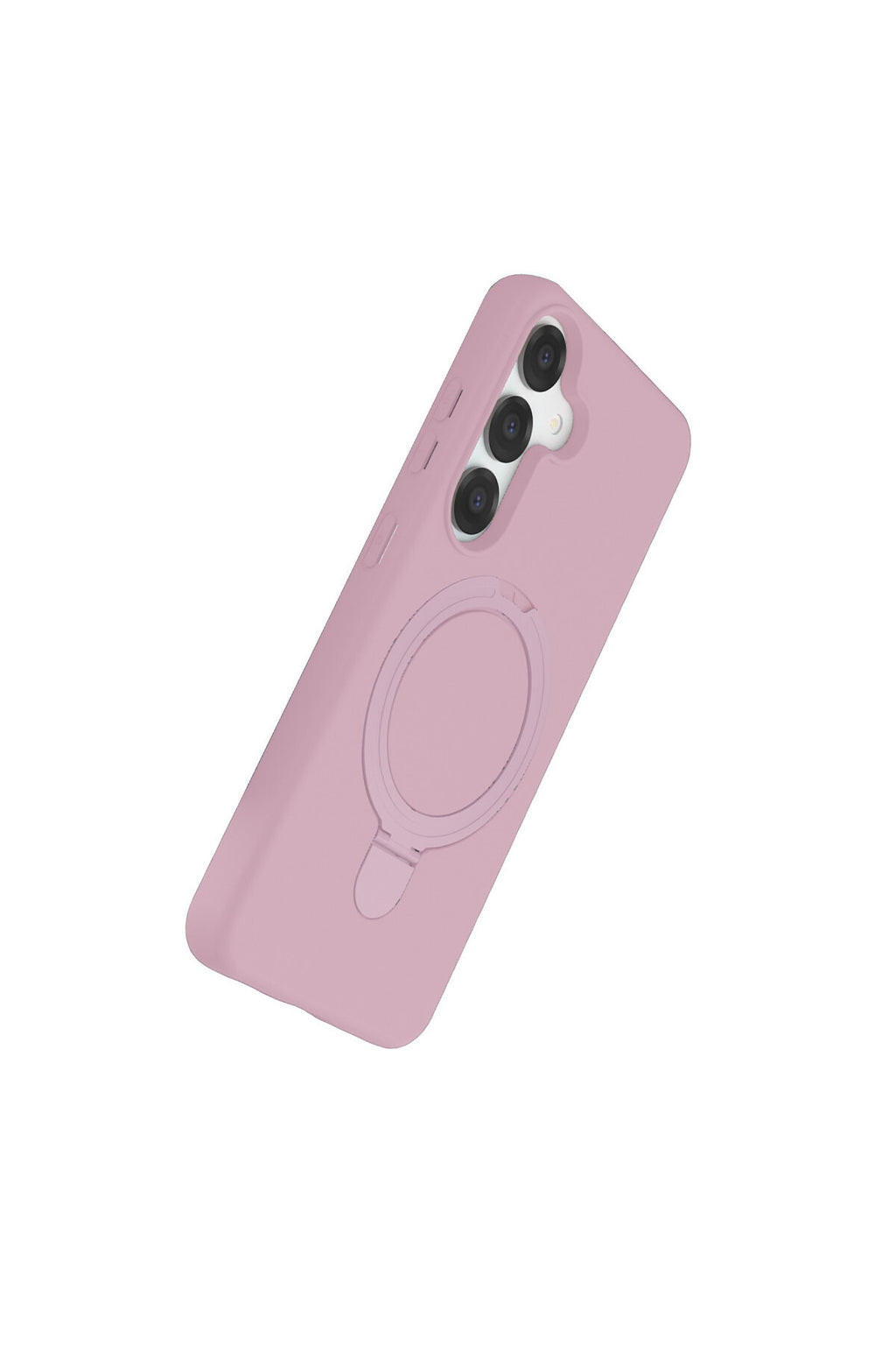 Samsung Galaxy S25 Uyumlu Regal Magsafe Standlı Kapak - Açık Pembe