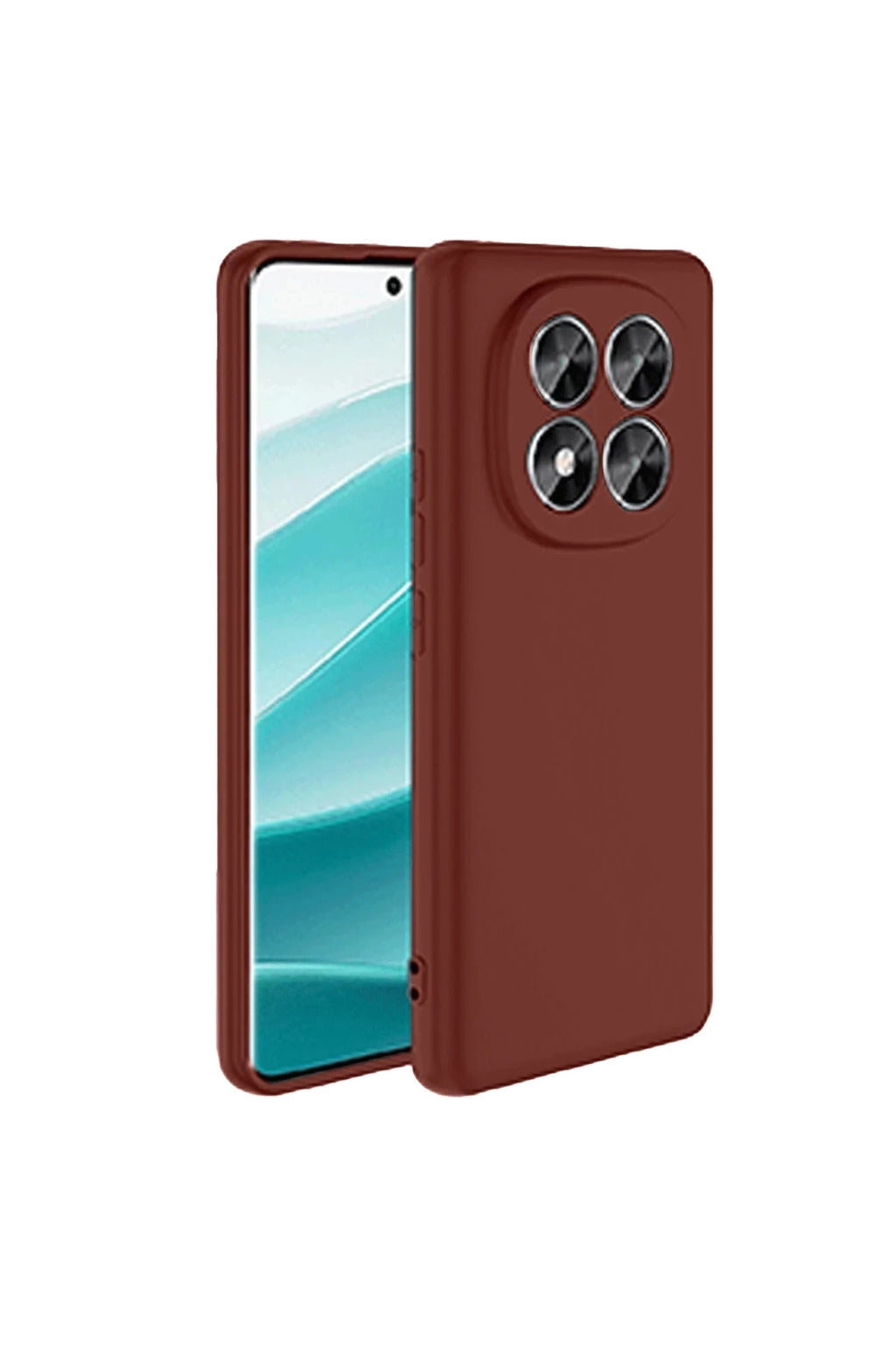 Xiaomi Redmi Note 14 Pro 5G Uyumlu Kılıf First Silikon - Bordo