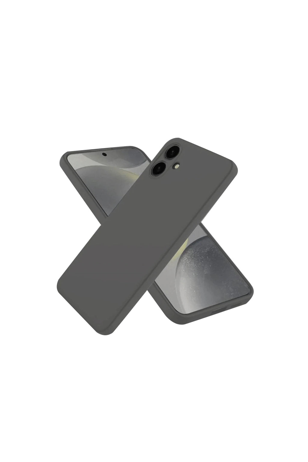 Samsung Galaxy A06 Uyumlu Kılıf First Silikon - Gri