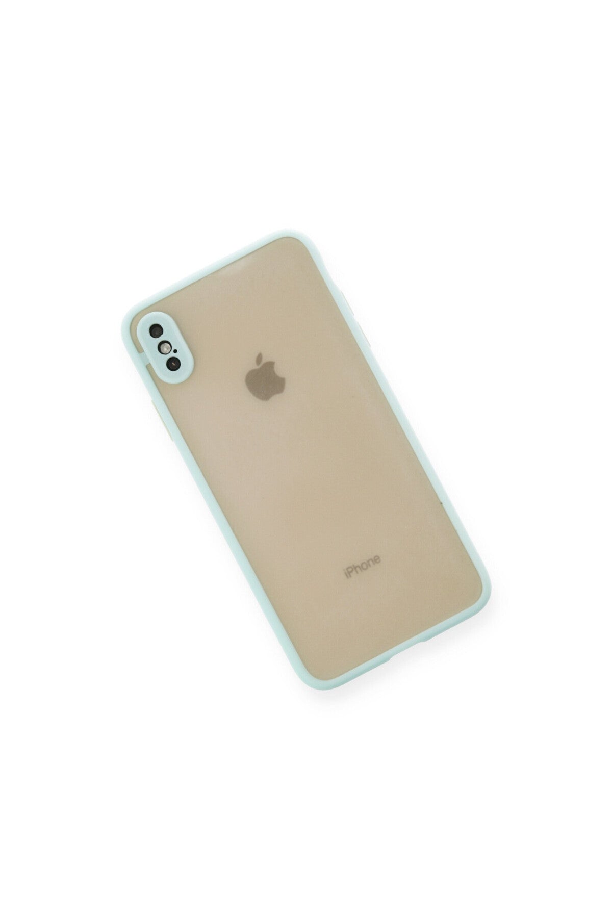 Apple iPhone X Uyumlu Kılıf Montreal Silikon Kapak - Turkuaz