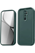 Xiaomi Redmi Note 8 Pro Uyumlu Kılıf Viera Silikon - Koyu Yeşil