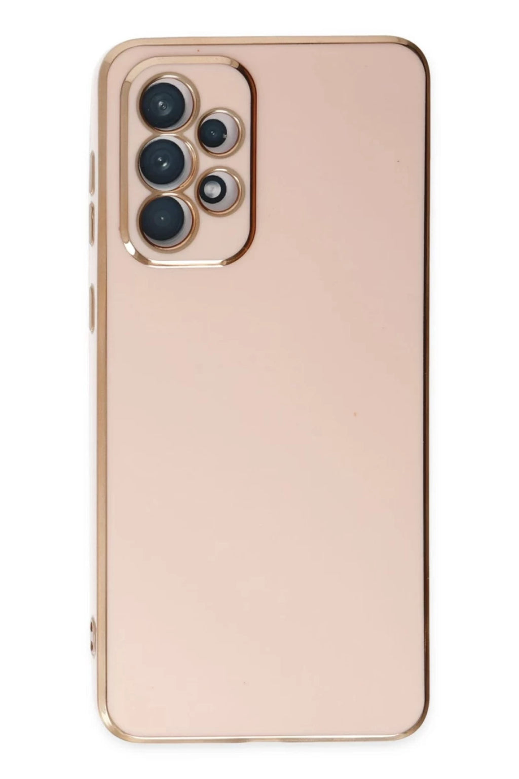 Samsung Galaxy A73 5G Uyumlu Kılıf Volet Silikon - Pembe
