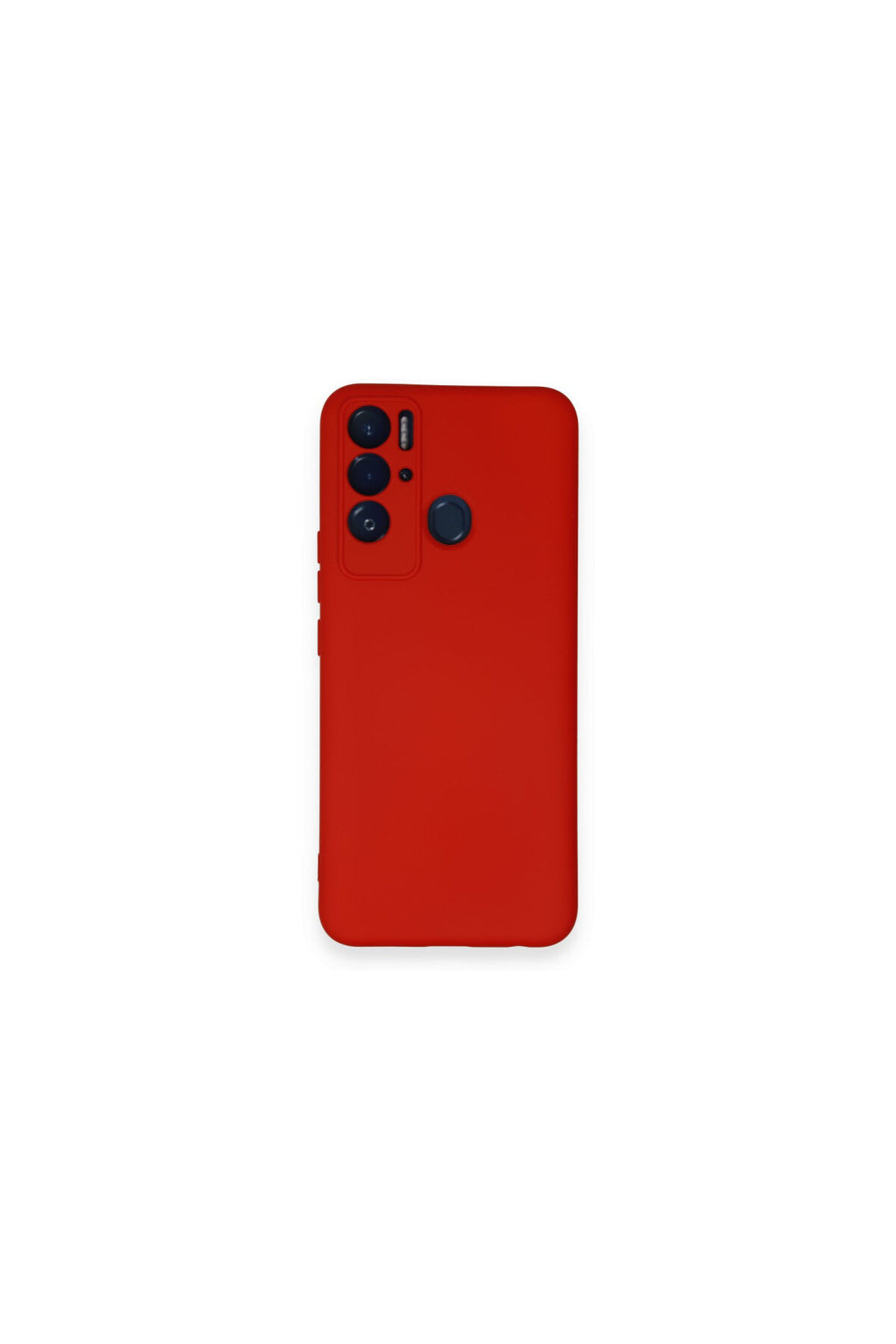 Tecno Pova Neo Kılıf Nano içi Kadife Silikon - Kırmızı