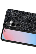 Onegif Samsung Galaxy S24 Uyumlu Bright Simli Kapak - Siyah