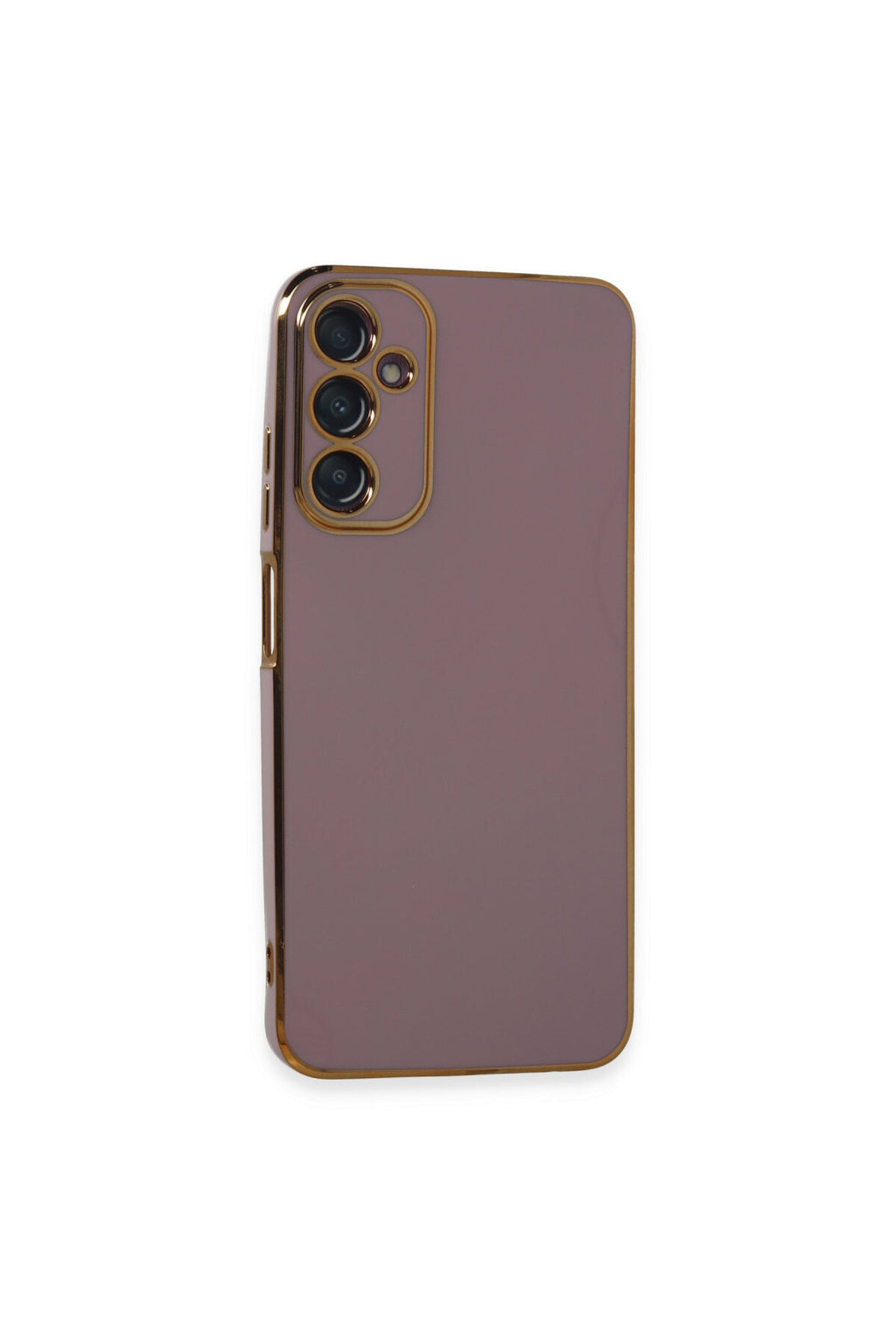 Samsung Galaxy A05S Uyumlu Kılıf Volet Silikon - Mor