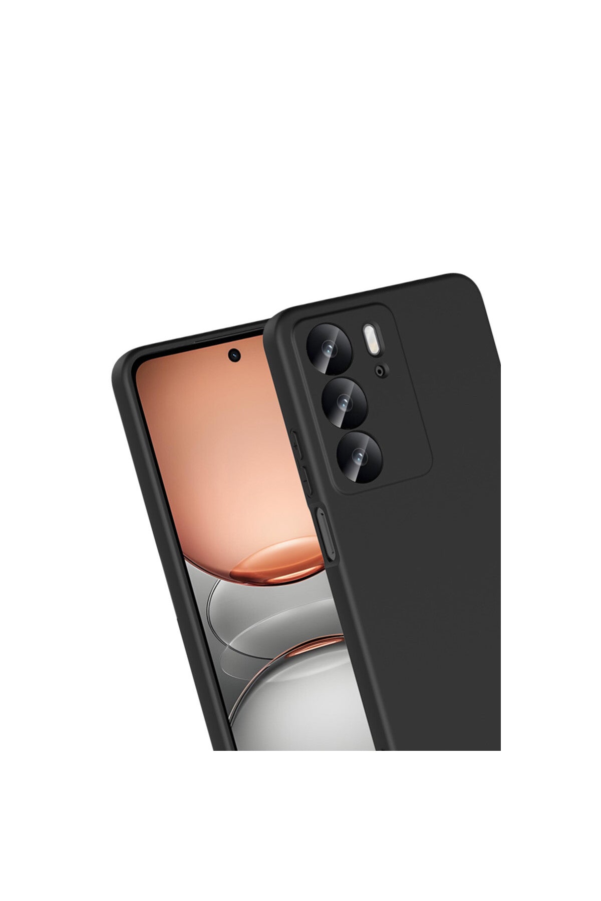 Realme C75 4G Uyumlu First Silikon - Siyah