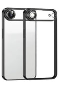 Apple iPhone 17 Air Uyumlu Lensli Silikon - Siyah