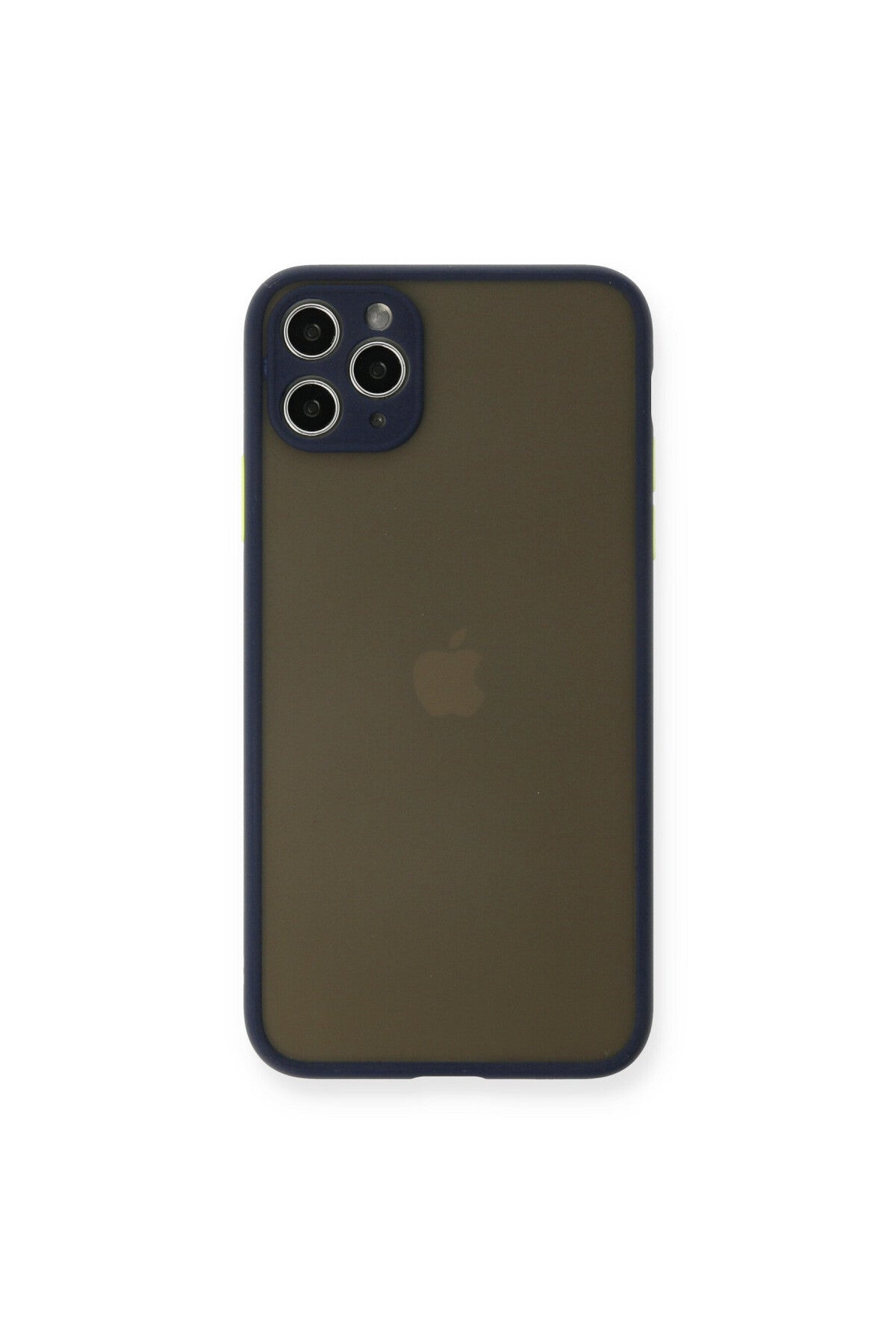 Apple iPhone 11 Pro Max Uyumlu Kılıf Montreal Silikon Kapak - Lacivert