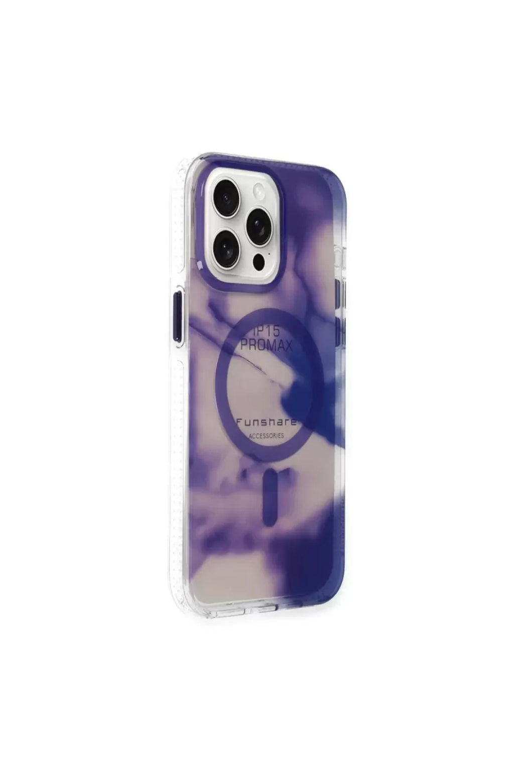 Joko Apple iPhone 15 Pro Max Uyumlu Phantom Magsafe Kapak - Mor