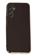 Samsung Galaxy M14 5G Uyumlu Kılıf Volet Silikon - Siyah