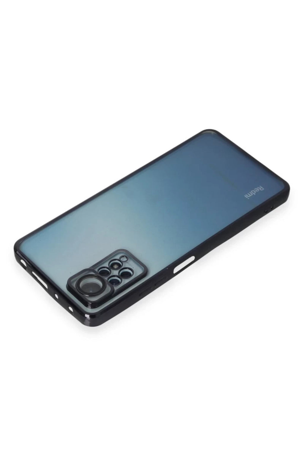 Xiaomi Redmi Note 11 Pro Uyumlu Kılıf Lensli Silikon - Siyah