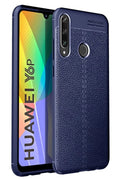 Huawei Y6P Uyumlu Kılıf Auto Focus Kapak - Lacivert
