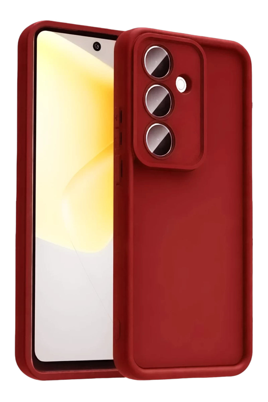 Samsung Galaxy A57 5G Uyumlu Viera Silikon - Kırmızı