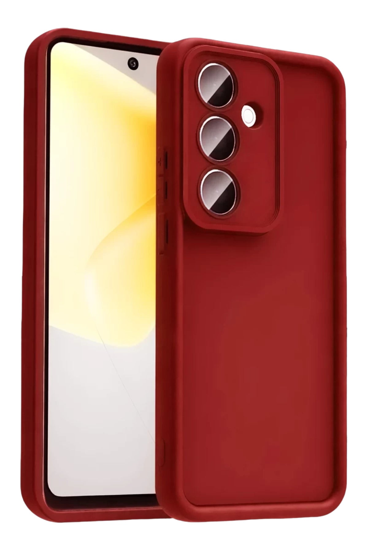 Samsung Galaxy A57 5G Uyumlu Viera Silikon - Kırmızı