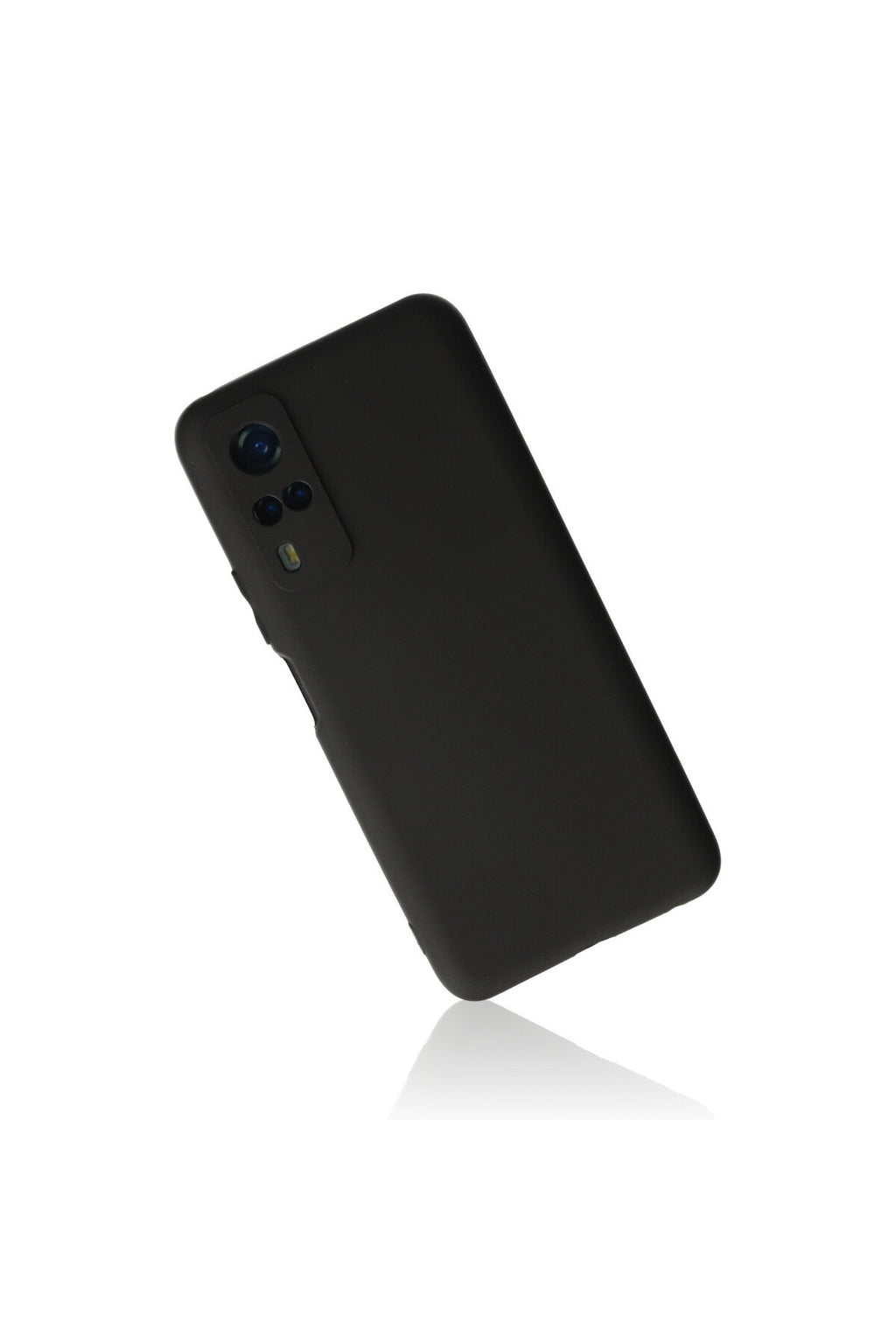 Vivo Y53S Uyumlu Kılıf First Silikon - Siyah