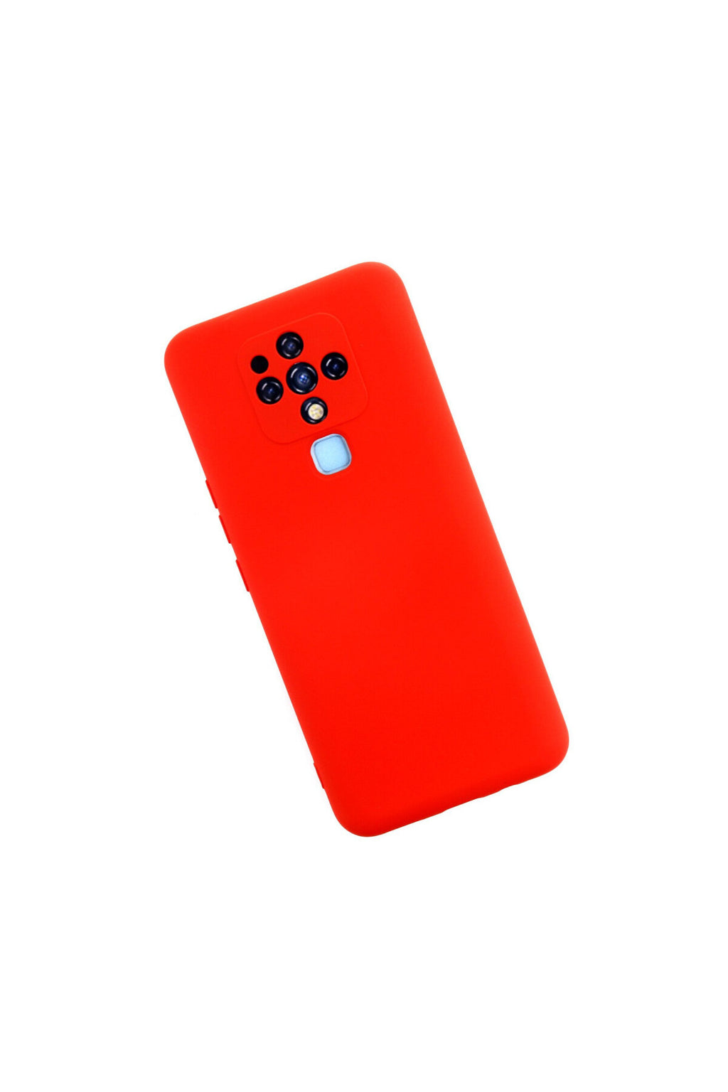 Tecno Camon 16 Uyumlu Kılıf Nano içi Kadife Silikon - Kırmızı