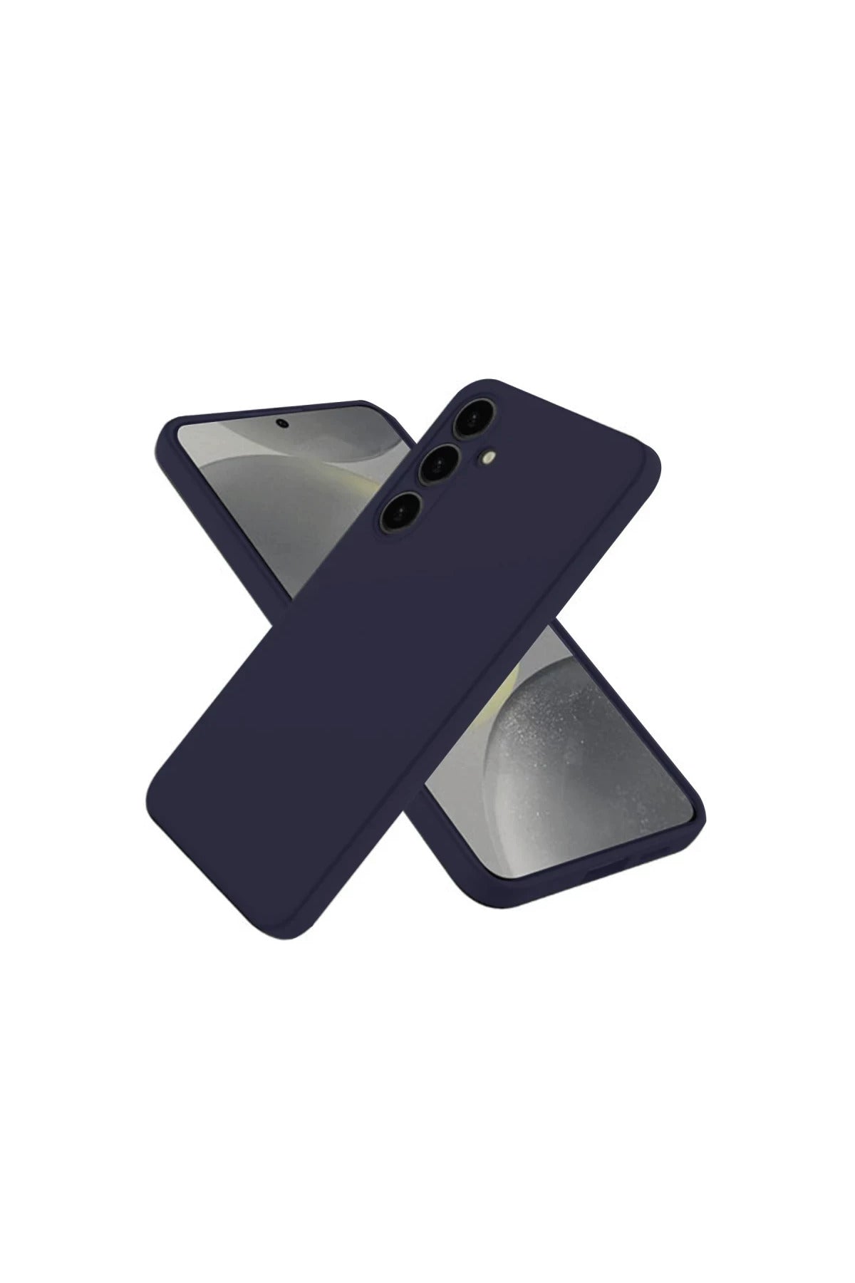 Samsung Galaxy A56 Uyumlu Kılıf First Silikon - Lacivert