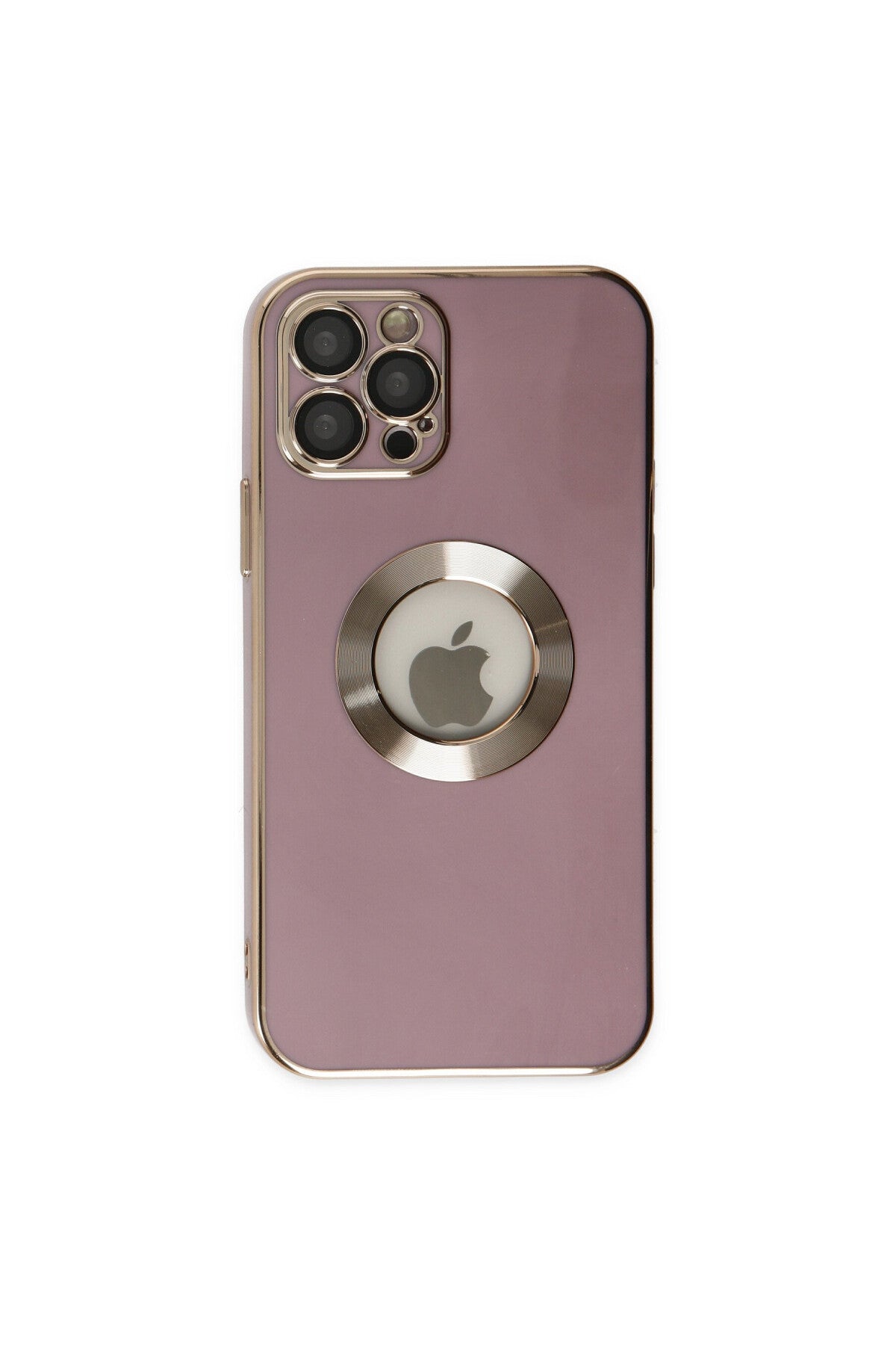 Apple iPhone 12 Pro Uyumlu Kılıf Store Silikon - Mor