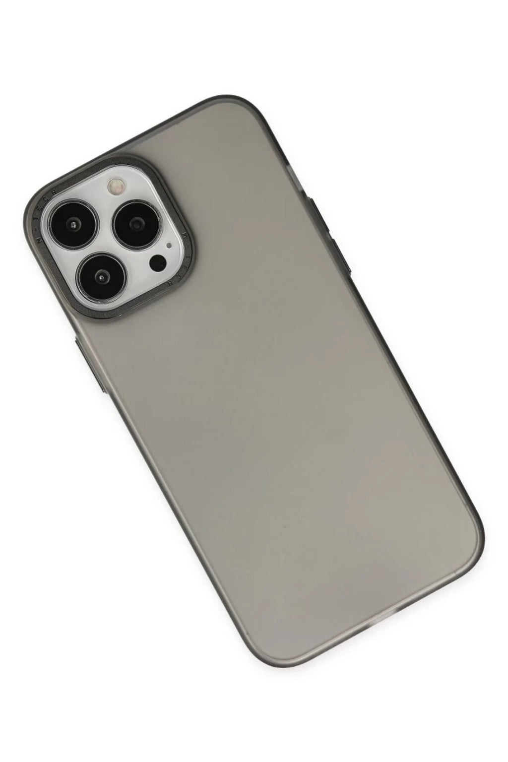 Apple iPhone 14 Pro Max Uyumlu Kılıf Modos Metal Kapak - Siyah