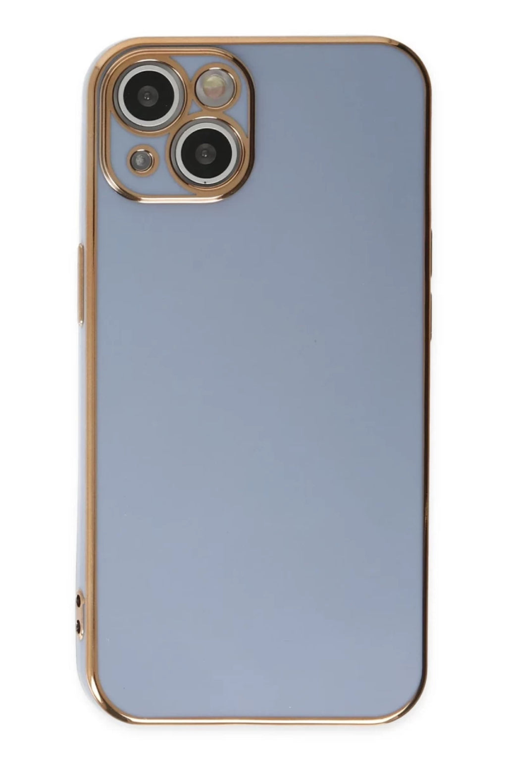 Apple iPhone 14 Uyumlu Kılıf Volet Silikon - Mavi