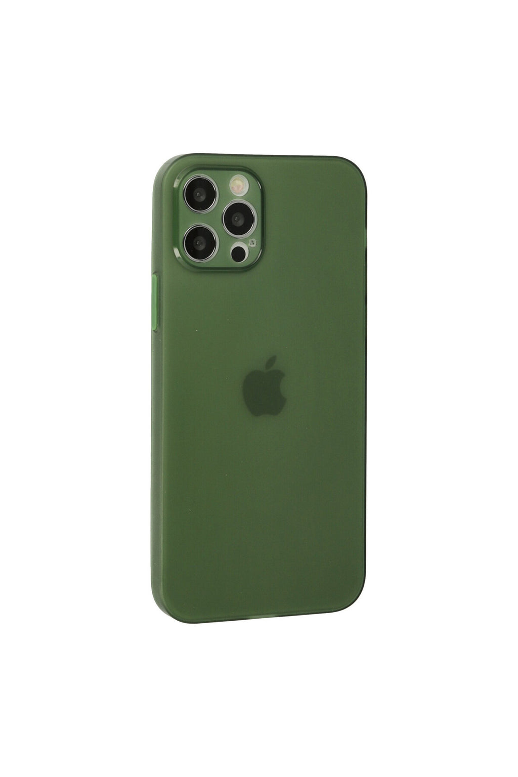 Apple iPhone 12 Pro Max Uyumlu Kılıf Puma Silikon - Yeşil