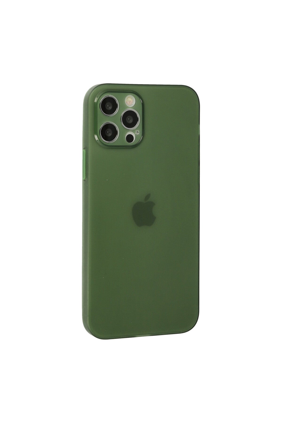 Apple iPhone 12 Pro Max Uyumlu Kılıf Puma Silikon - Yeşil