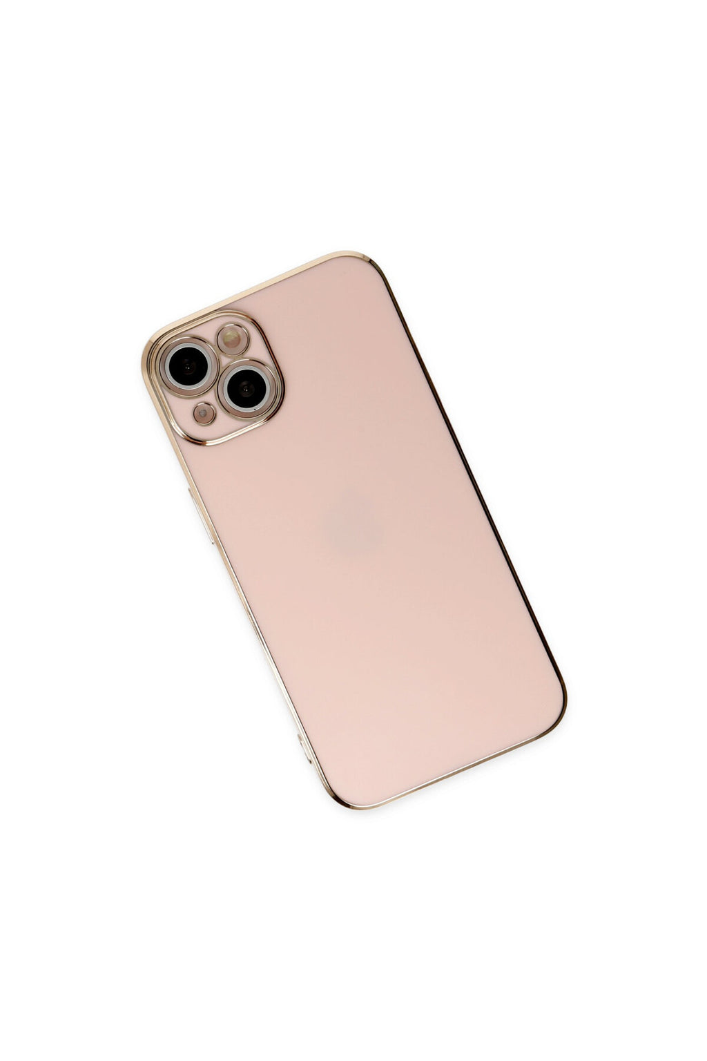 Apple iPhone 14 Uyumlu Kılıf Volet Silikon - Pembe