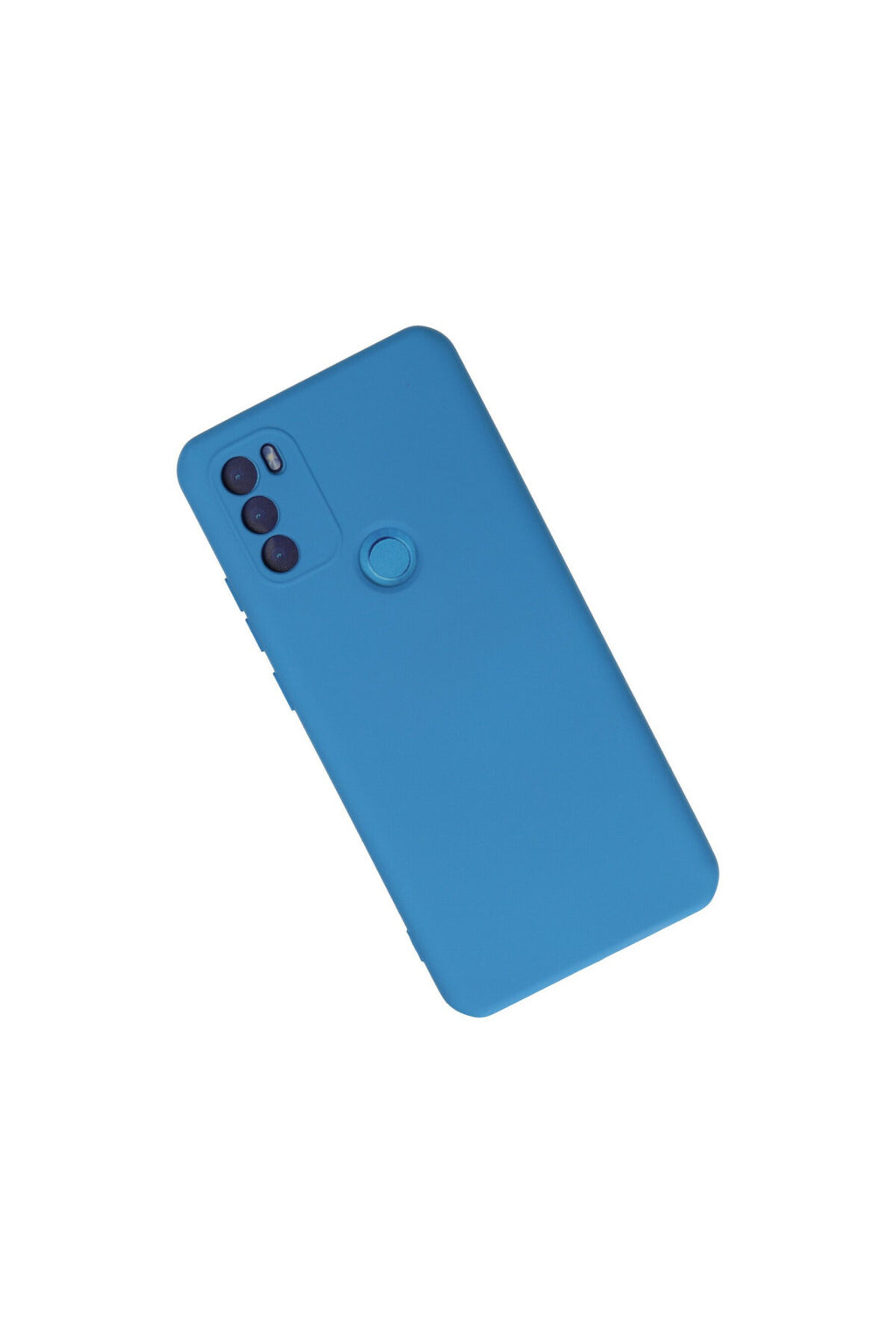 General Mobile GM 21 Plus Kılıf Nano içi Kadife Silikon - Mavi