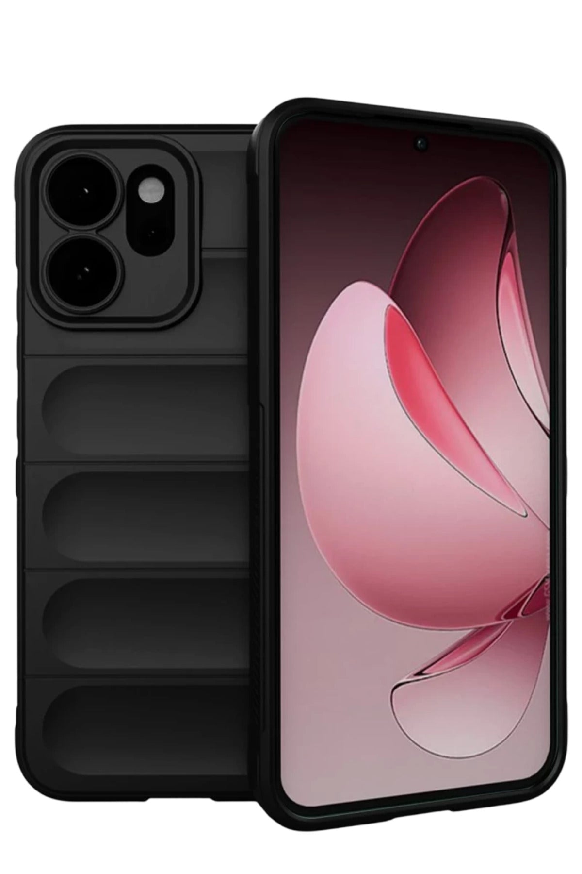 Oppo Reno 14 Uyumlu Optimum Silikon - Siyah