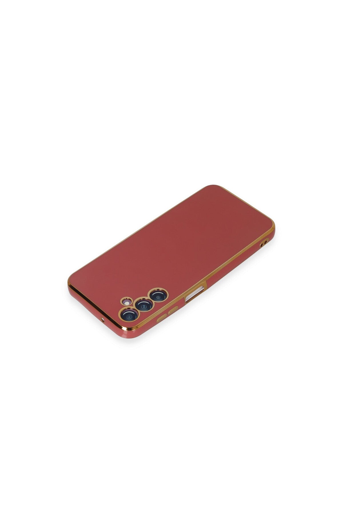 Samsung Galaxy M14 5G Uyumlu Kılıf Volet Silikon - Kırmızı