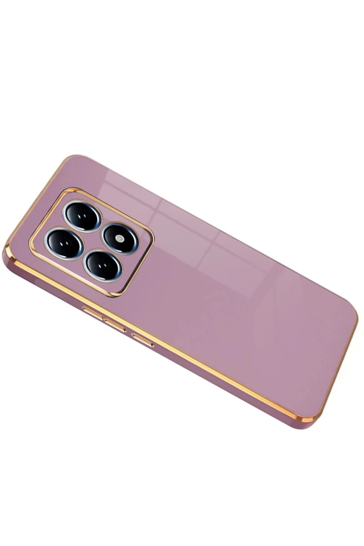 Xiaomi Mi 14T Pro Uyumlu Volet Silikon - Mor