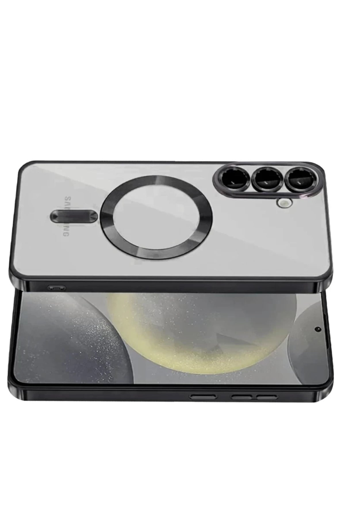 Samsung Galaxy S26 Uyumlu Kross Magneticsafe Kapak - Siyah
