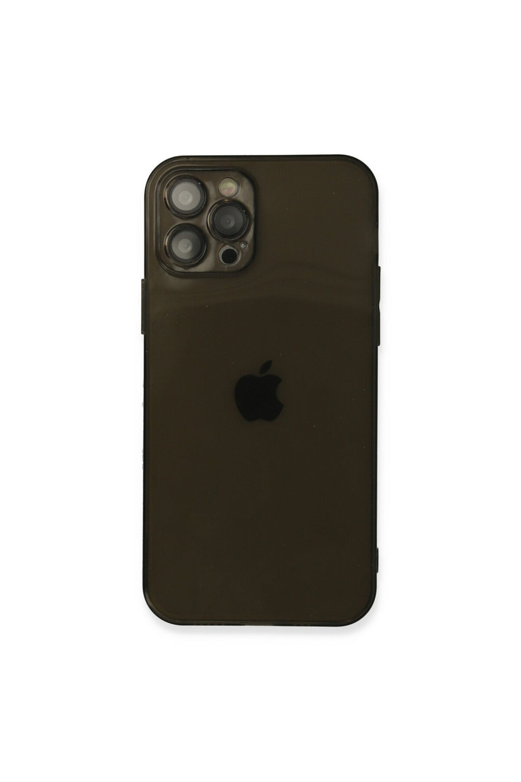 Apple iPhone 12 Pro Uyumlu Kılıf Fly Lens Silikon - Siyah