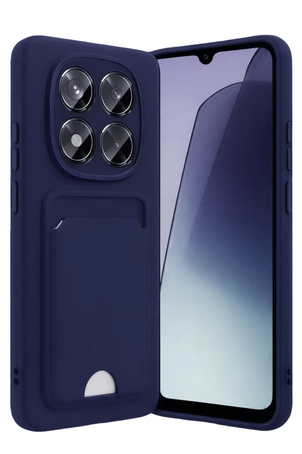 Xiaomi Redmi Note 15 Pro 5G Uyumlu Kelvin Kartvizitli Silikon - Lacivert