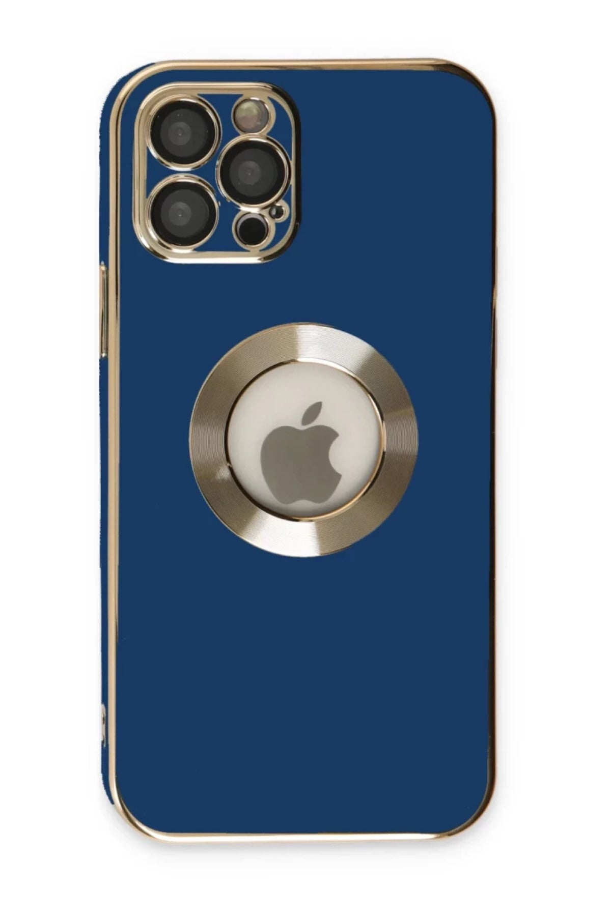 Apple iPhone 12 Pro Uyumlu Kılıf Store Silikon - Mavi