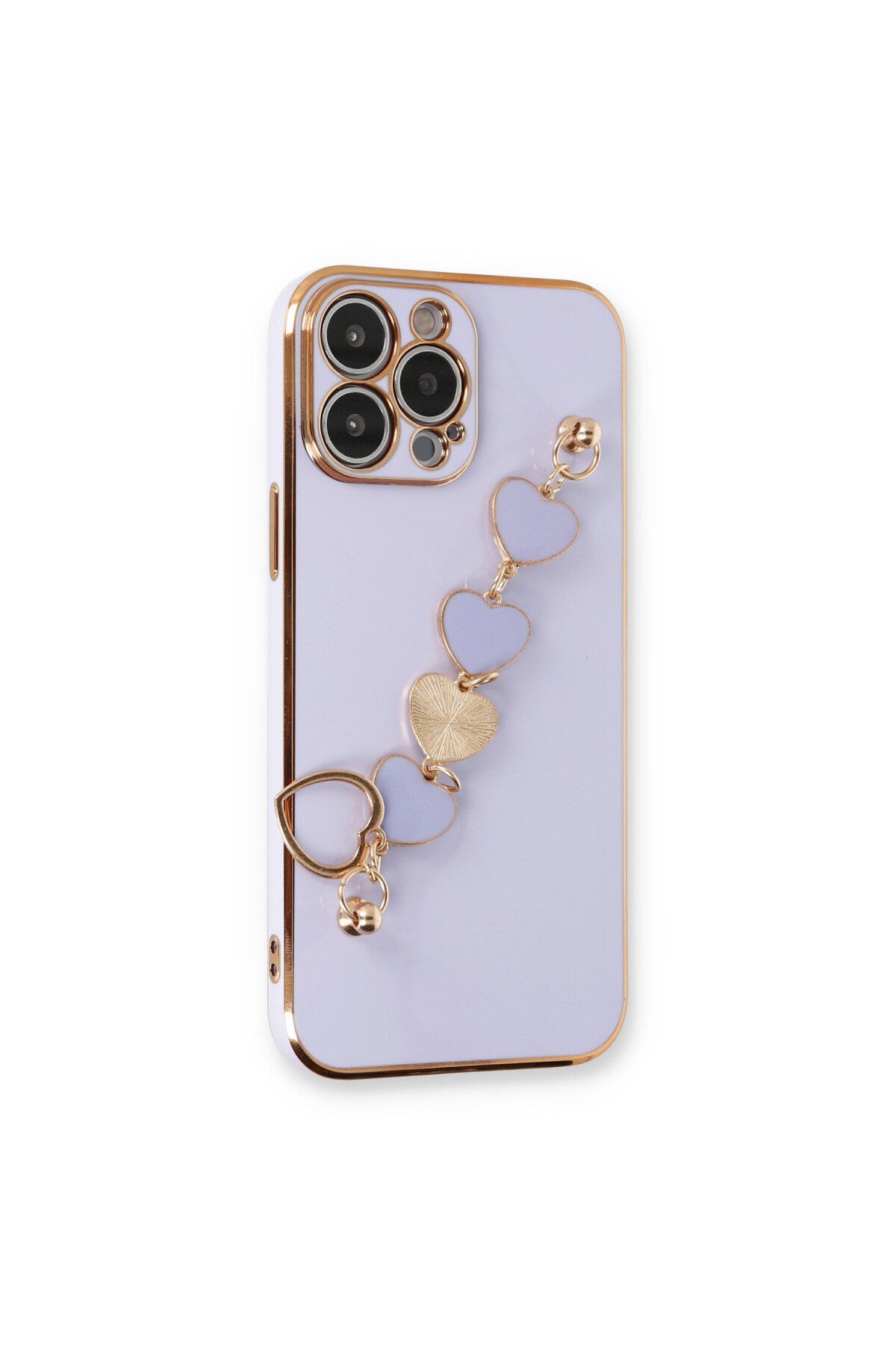 Apple iPhone 14 Pro Max Uyumlu Kılıf Esila Silikon - Lila
