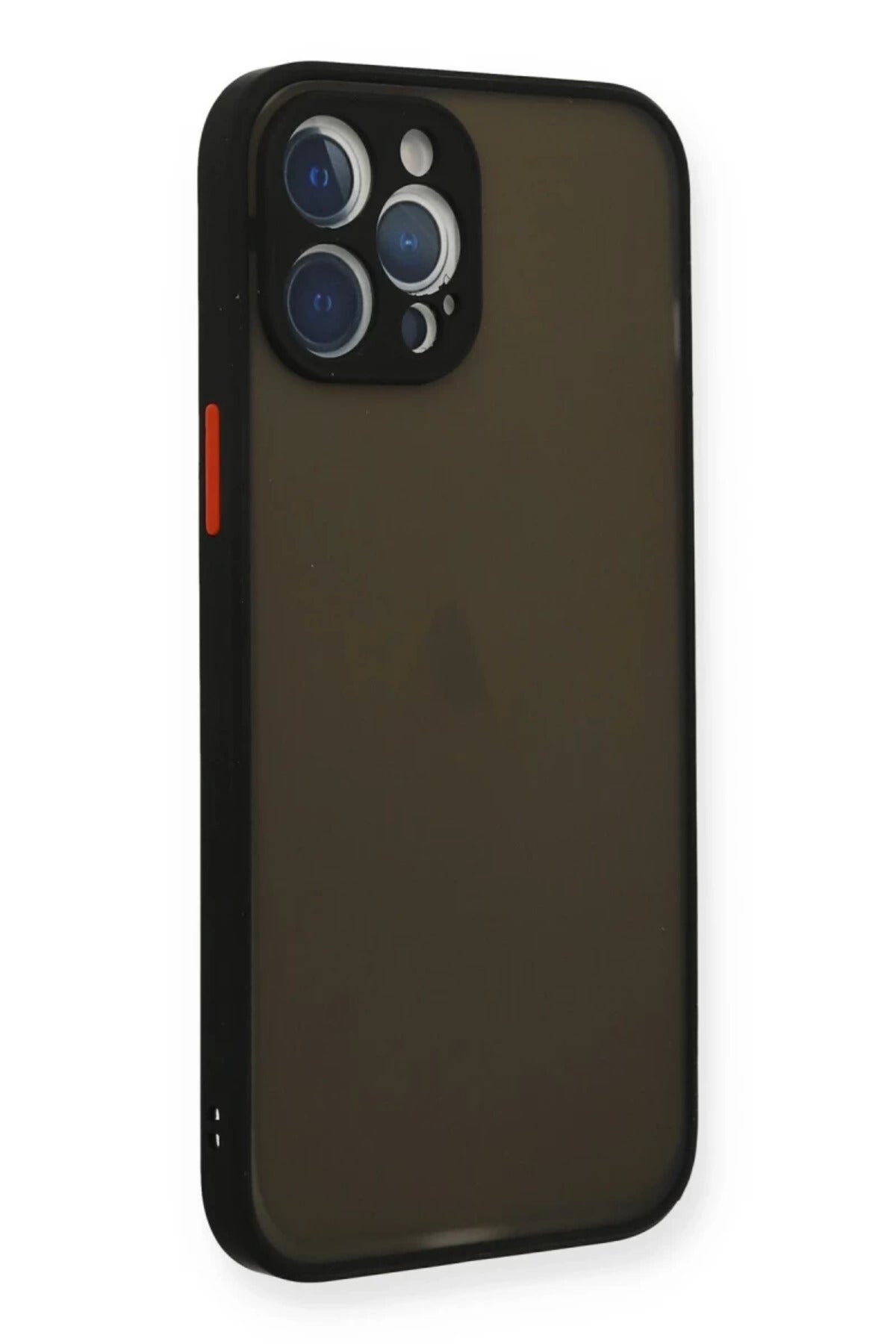 Apple iPhone 12 Pro Uyumlu Kılıf Montreal Silikon Kapak - Siyah