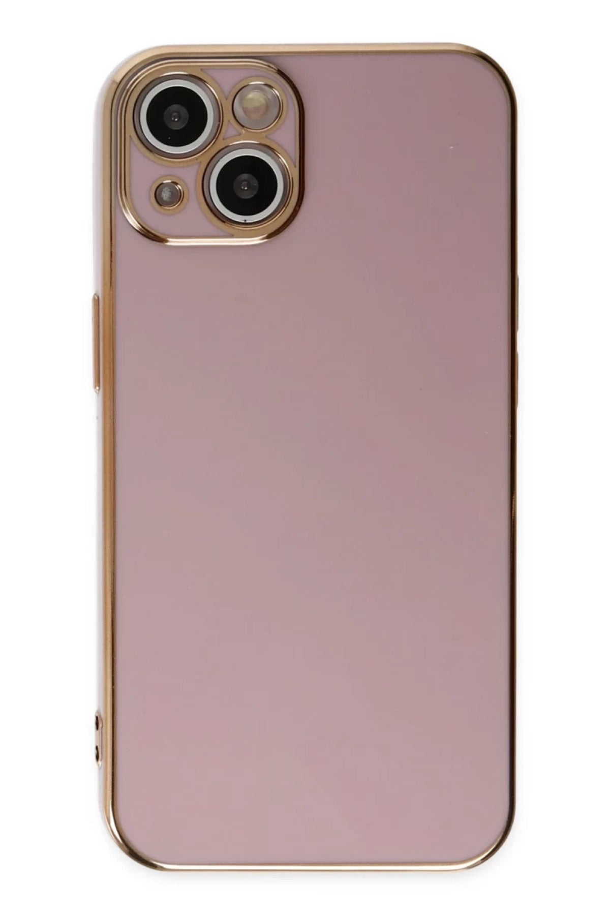 Apple iPhone 14 Uyumlu Kılıf Volet Silikon - Mor