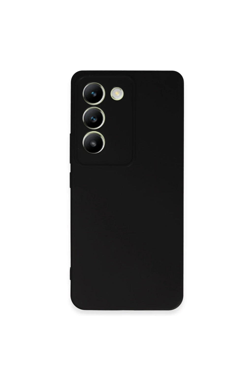 Vivo V30 Lite 4G Uyumlu Kılıf First Silikon - Siyah