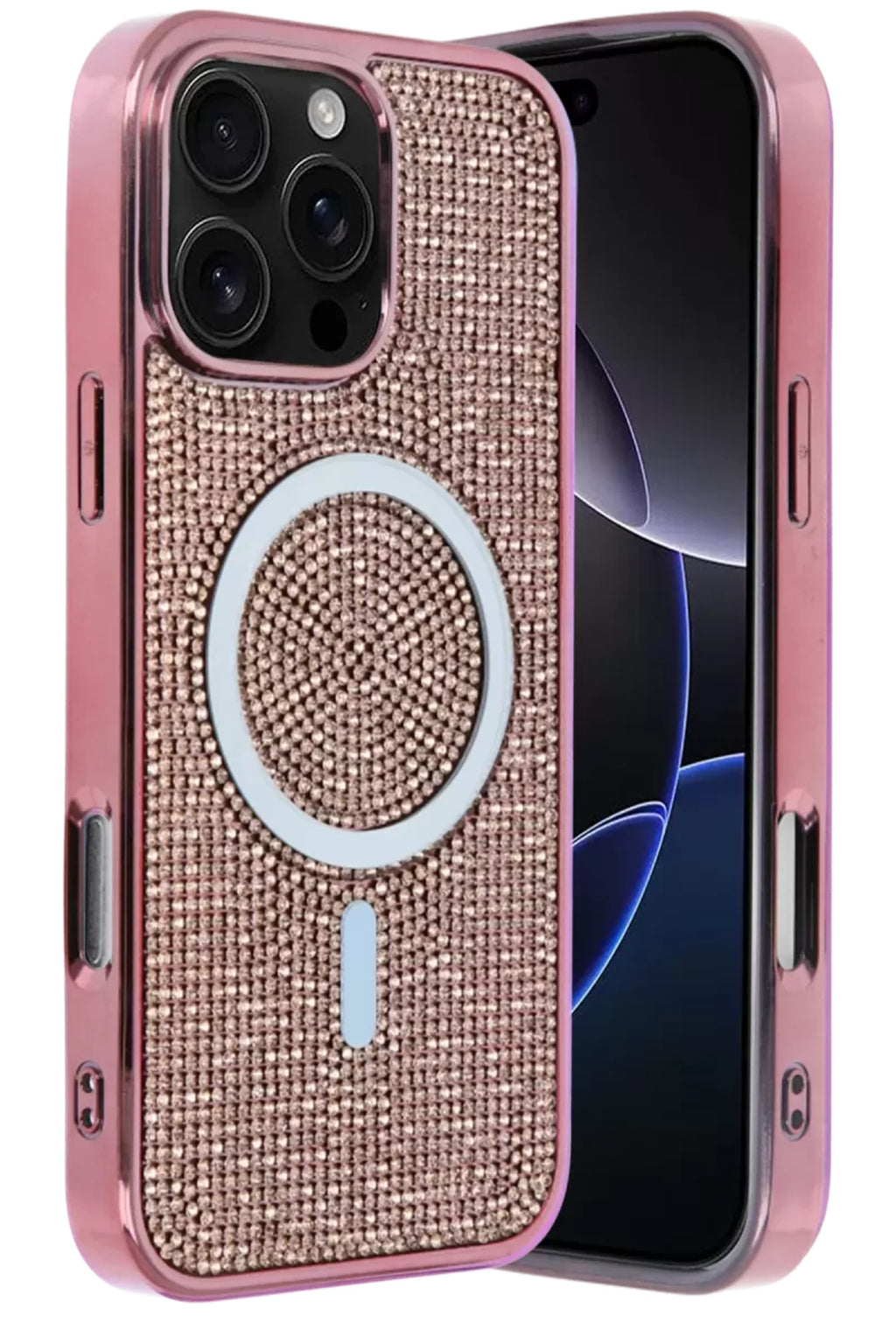 Joko Apple iPhone 16 Pro Max Uyumlu Helen Magsafe Kapak - Pembe