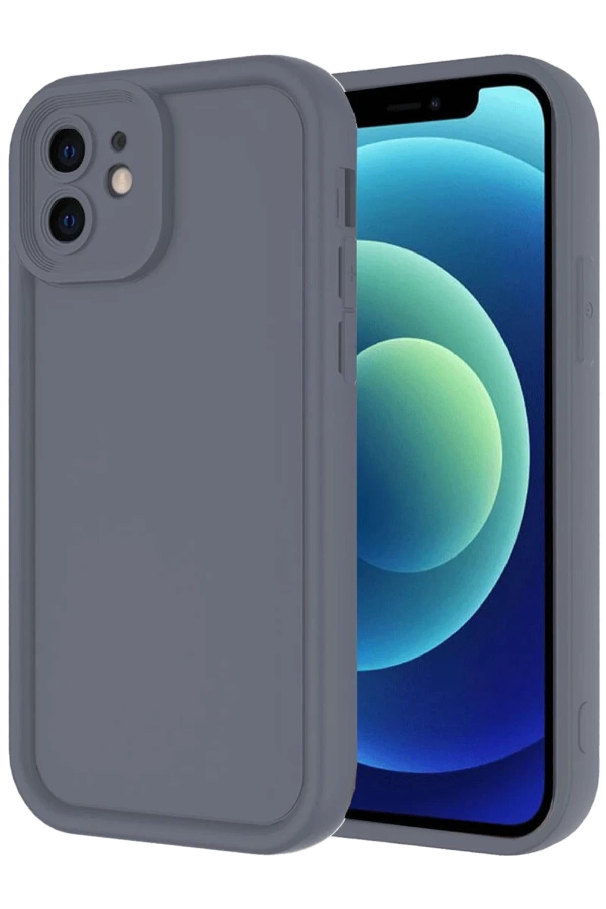 Apple iPhone 11 Uyumlu Kılıf Viera Silikon - Gri