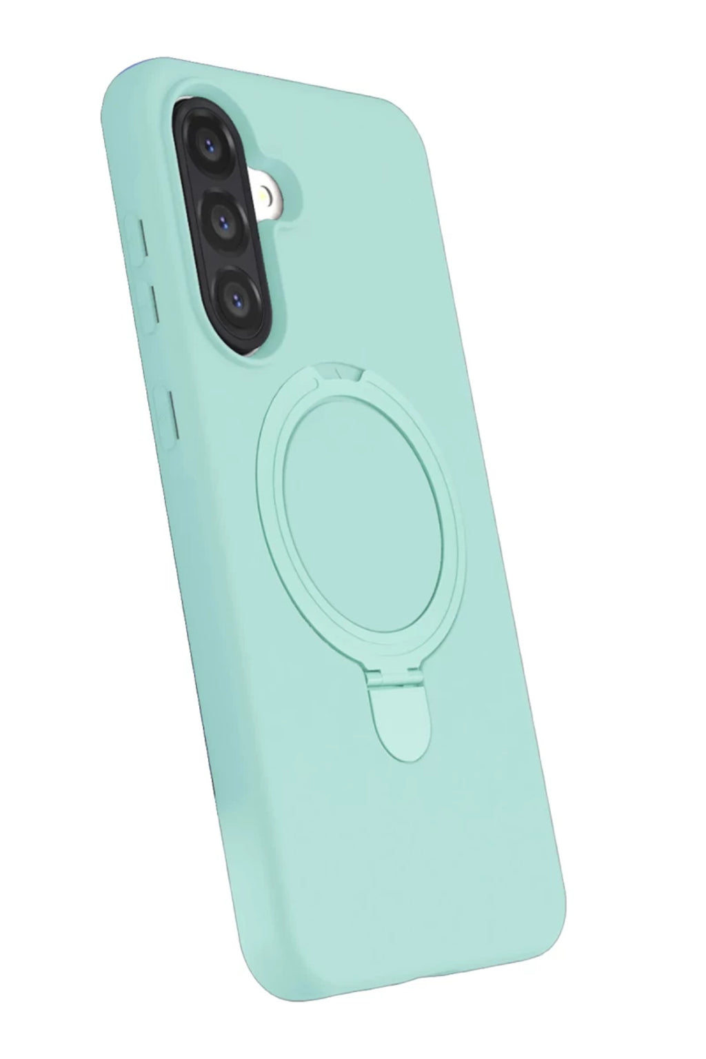 Samsung Galaxy A26 Uyumlu Regal Magsafe Standlı Kapak - Su Yeşili