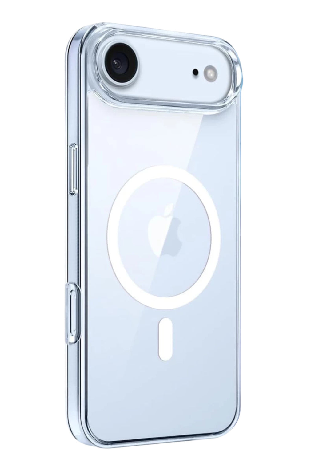 Apple iPhone 17 Air Uyumlu Combo Sert Şeffaf Magsafe Kapak - Şeffaf