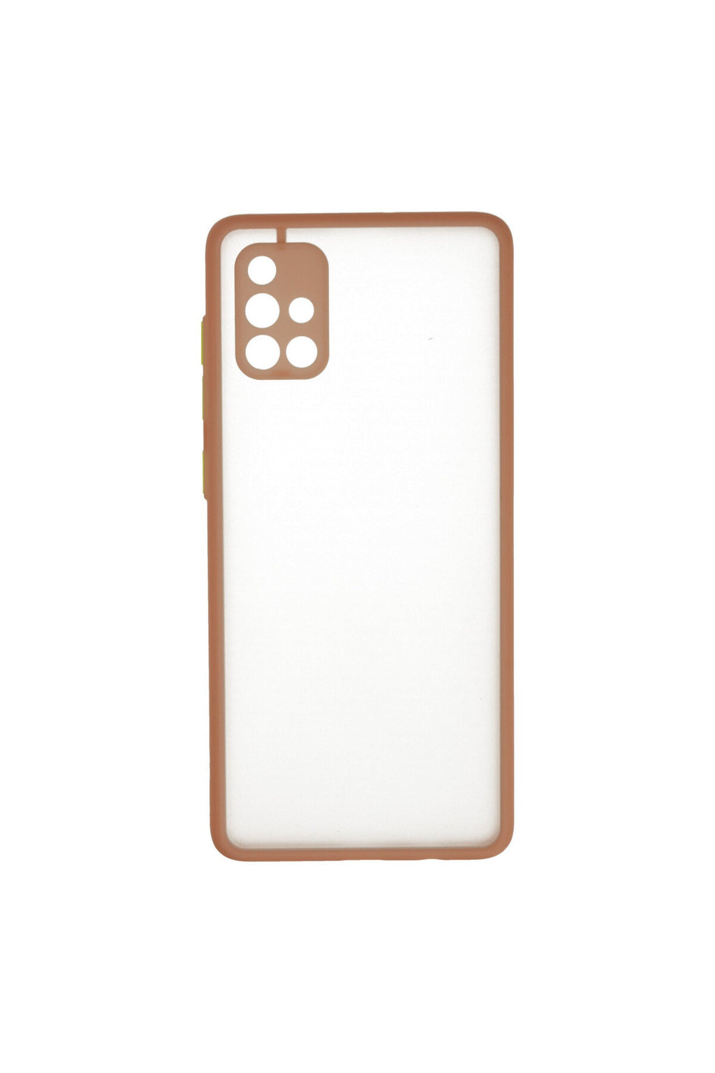 Samsung Galaxy A71 Uyumlu Kılıf Montreal Silikon Kapak - Pembe