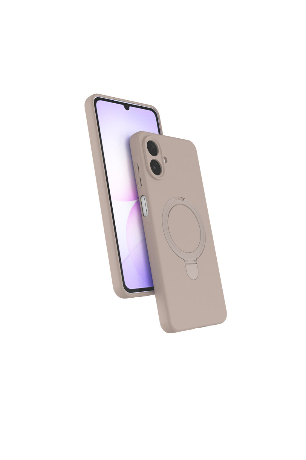Samsung Galaxy A07 4G Uyumlu Regal Magsafe Standlı Kapak - Çöl Titanyum